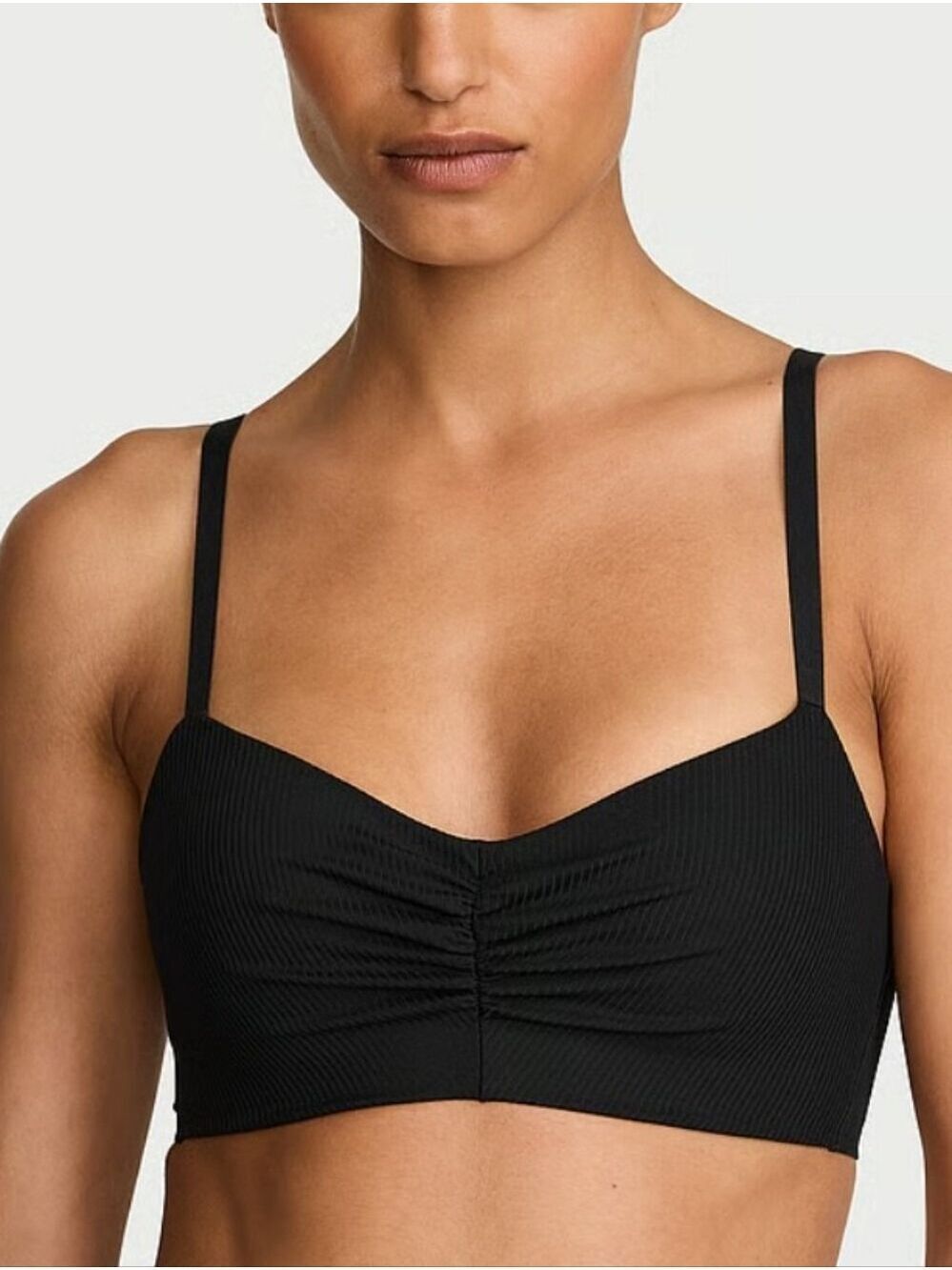 VSX Elevate Rib Ruched Sports Bra Sz Small NWT
